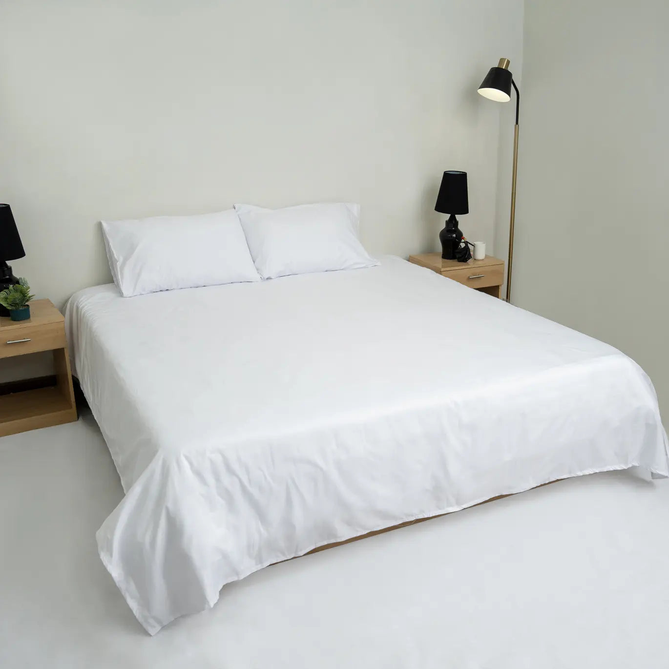 Solid White - Bedsheet Set