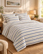 Striped Sateen 6-Pc Comforter Set