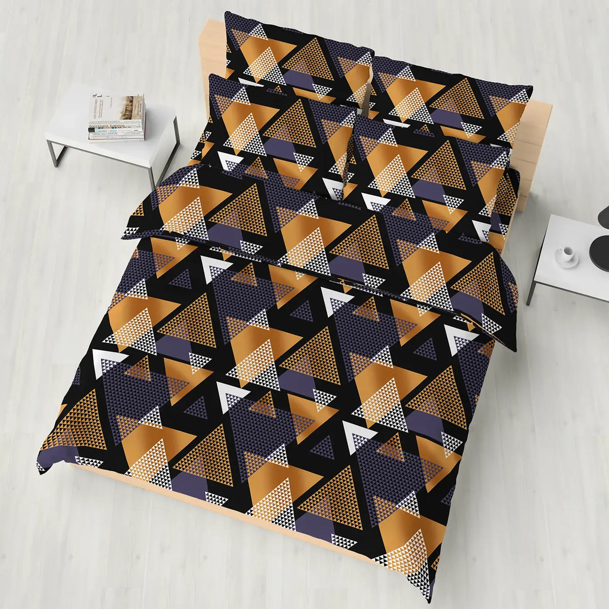 TRIANGLE ABSTRACT 6-Pcs Comforter Set