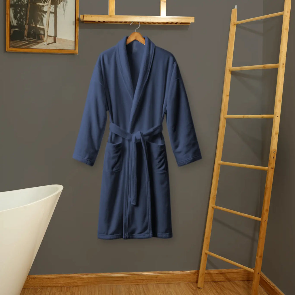 RHS Premium Bathrobe (Shawl) Bluish