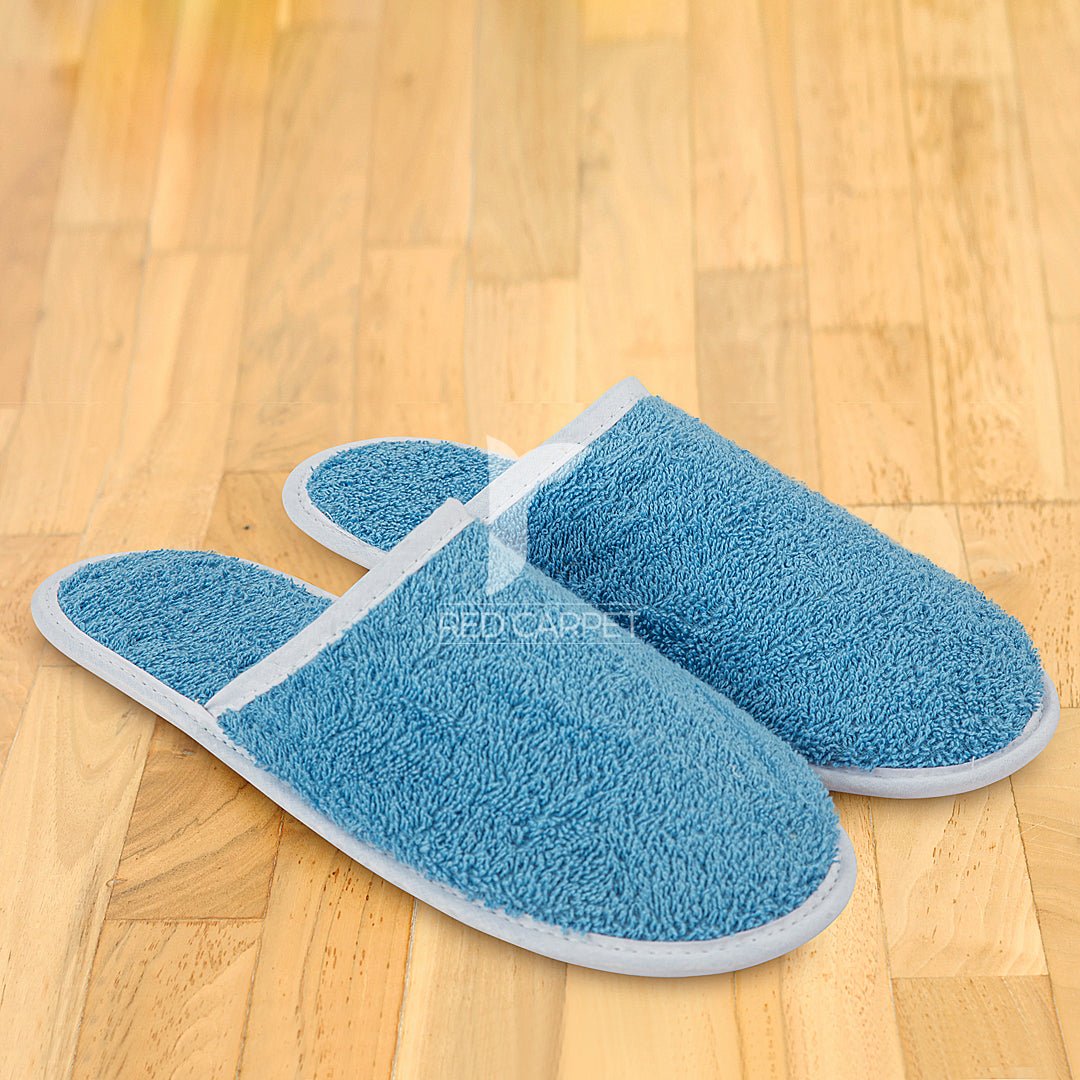 Pack of 2 towel slipper (blue)