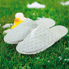 Towel slipper (White)