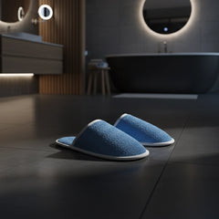 Towel slipper (Sky Blue)