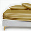 GOLDEN MUSTARD SILK BED SHEET
