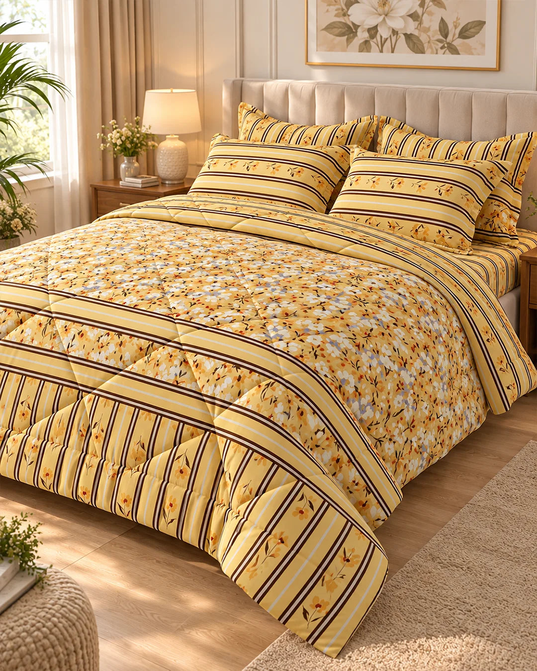 Xara 6-Pcs Comforter Set  9351-52