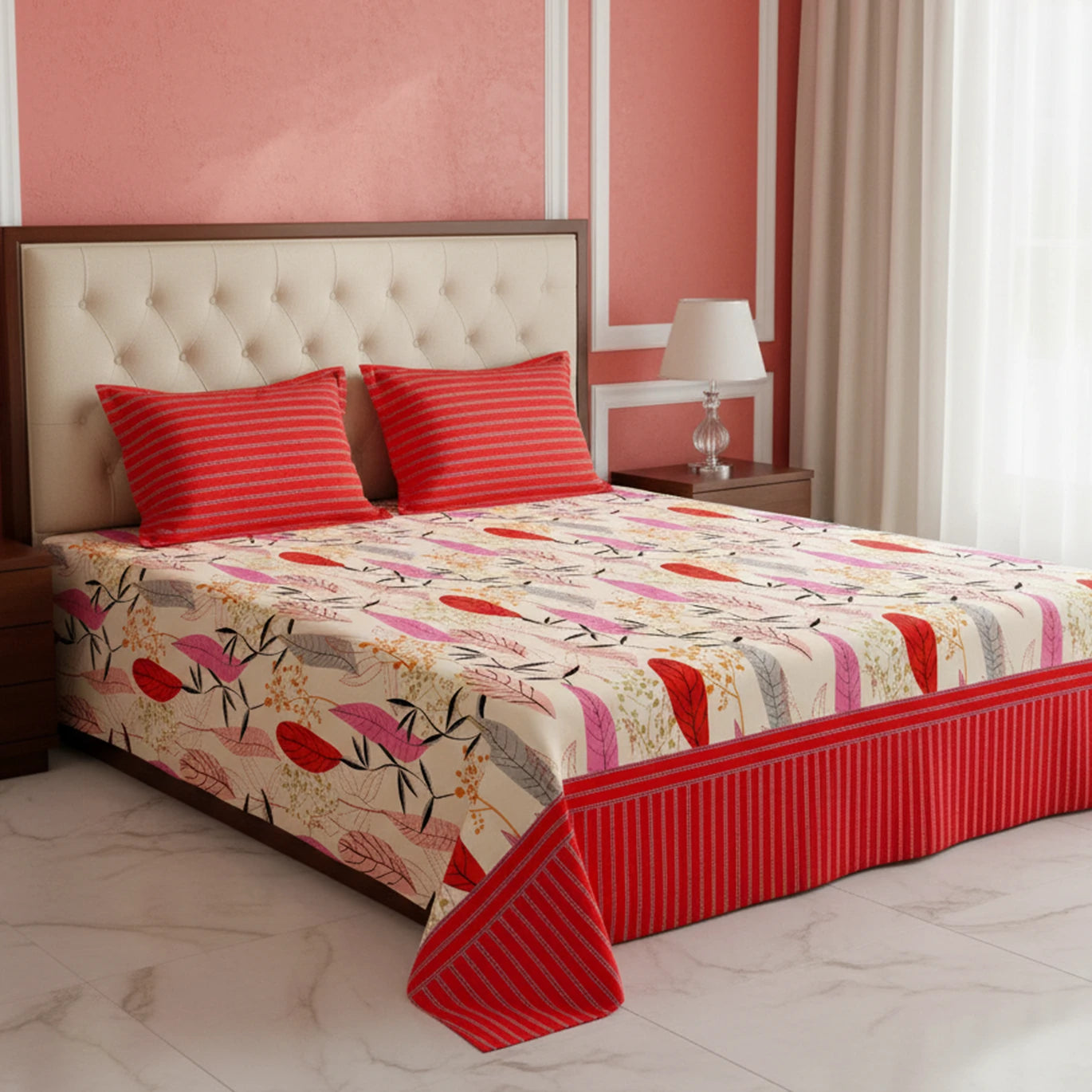 Xara Bed Sheet Set - 8744-45