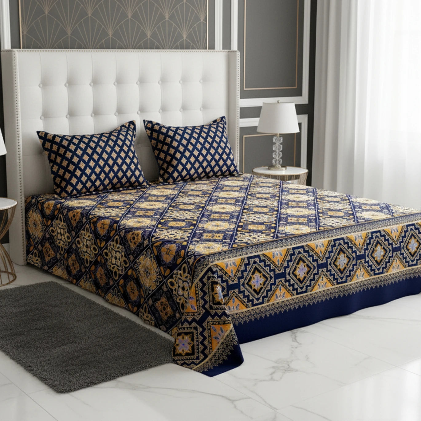 Xara Bed Sheet Set - 8758-59
