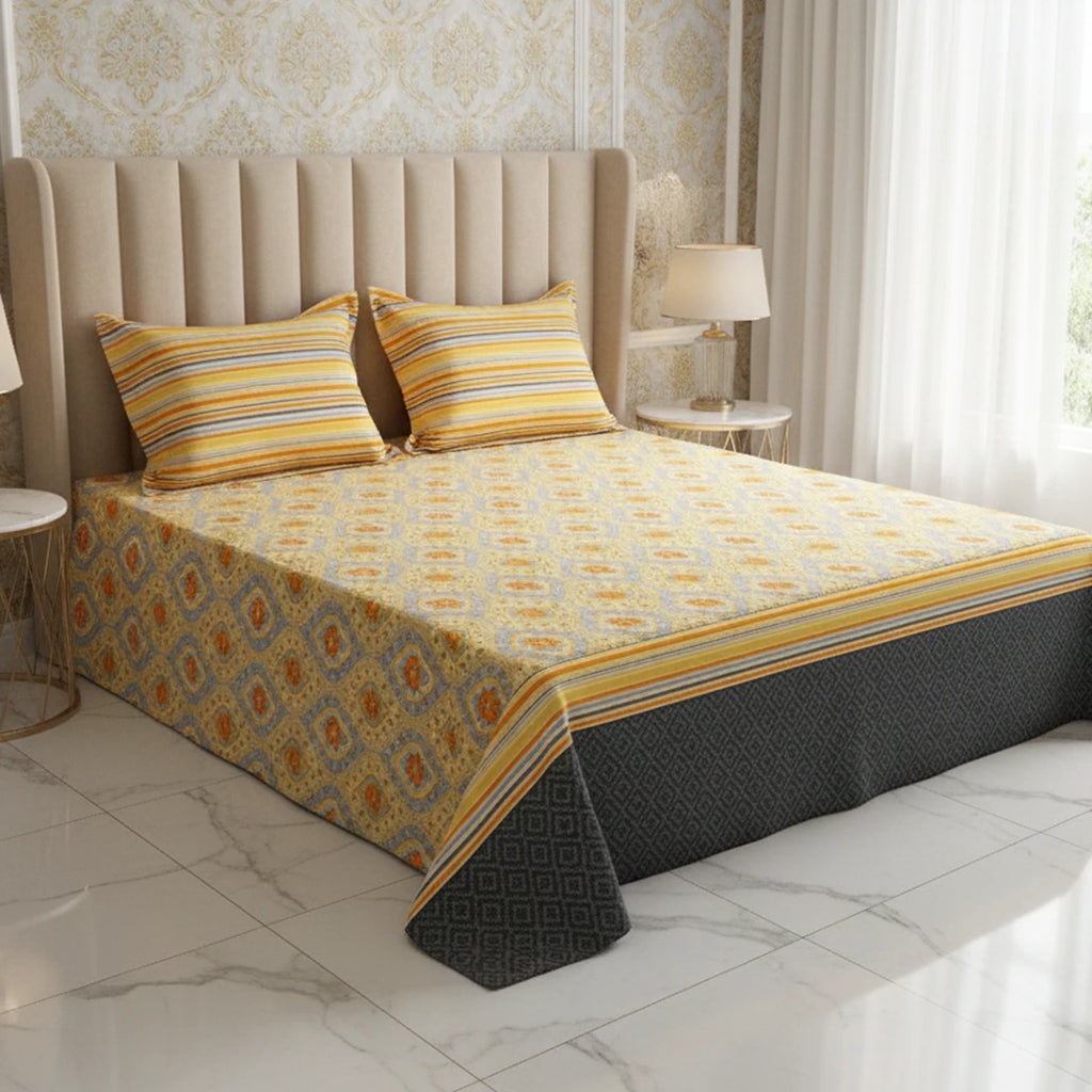 SUNNY GRID Xara Bed Sheet Set