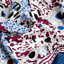 BLUE PAISLEY  Xara Fitted Bed Sheet Set