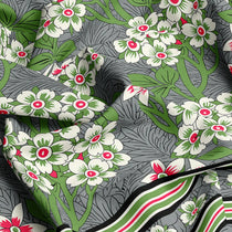 MOSS FLORAL Xara Fitted Bed Sheet Set