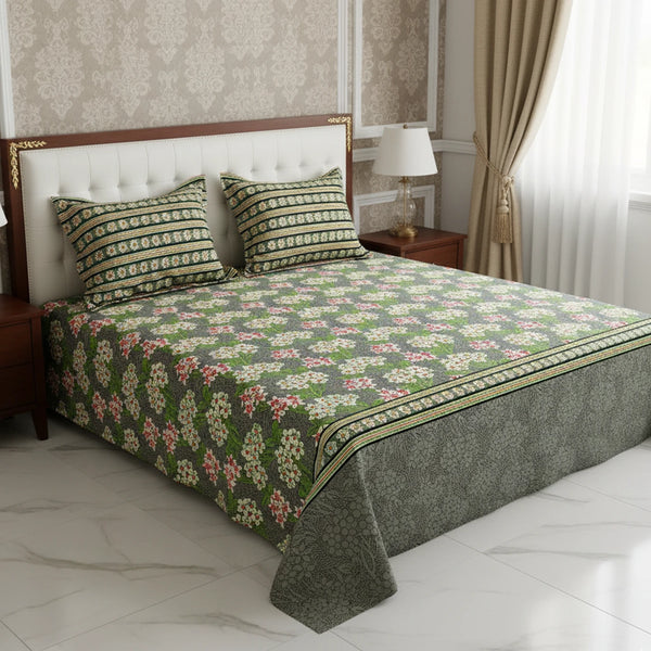MOSS FLORAL Xara Bed Sheet Set