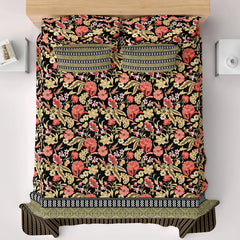 Bedsheet set with 4 pillowcases 8852