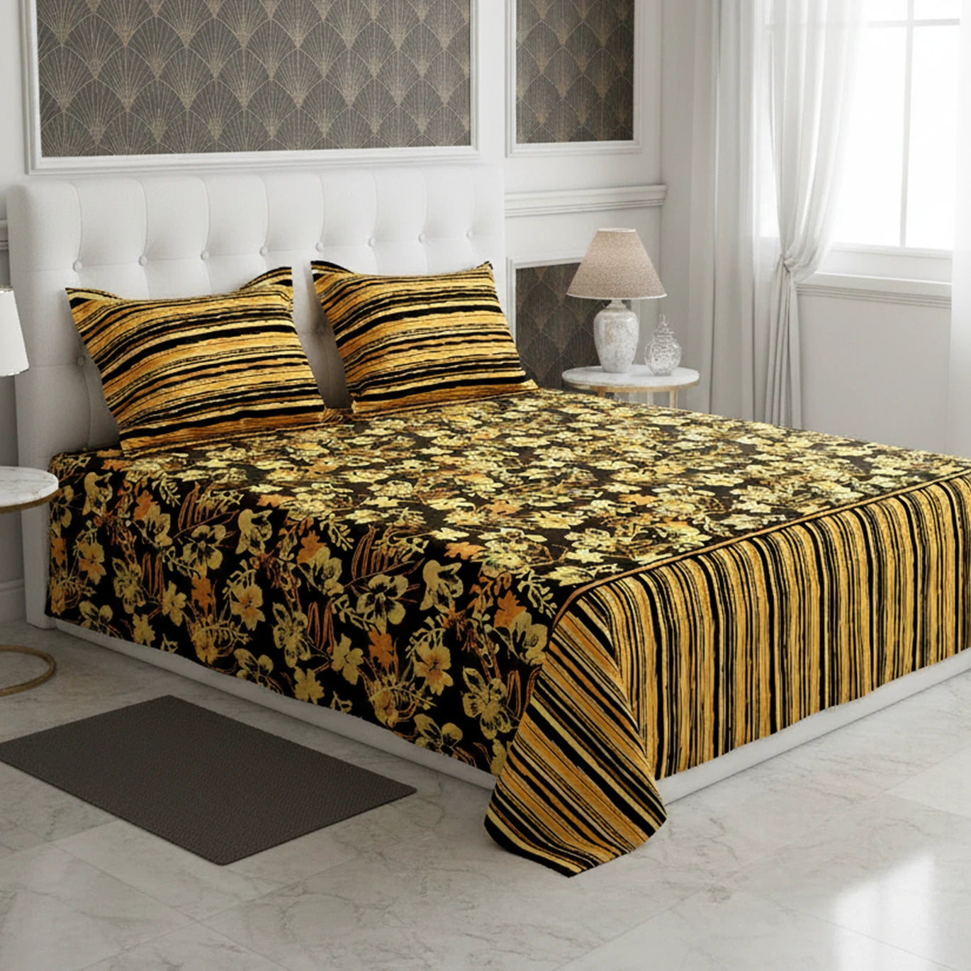 Xara Bed Sheet Set - 8854-55