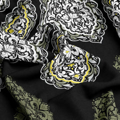 ORNATE MOTIFS Xara Fitted Bed Sheet Set