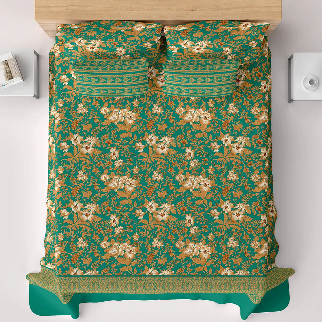 GREEN HARMONY  XARA BED SHEET SET