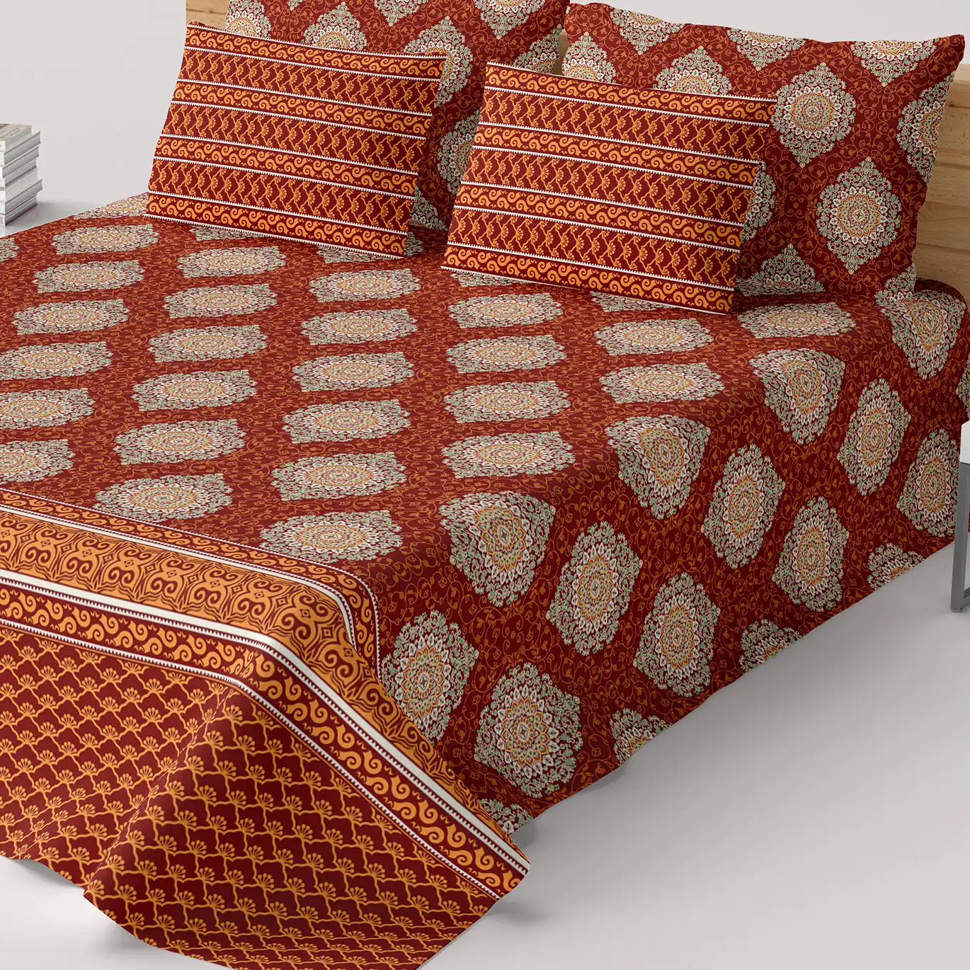 Xara Bed Sheet Set - 8908-09