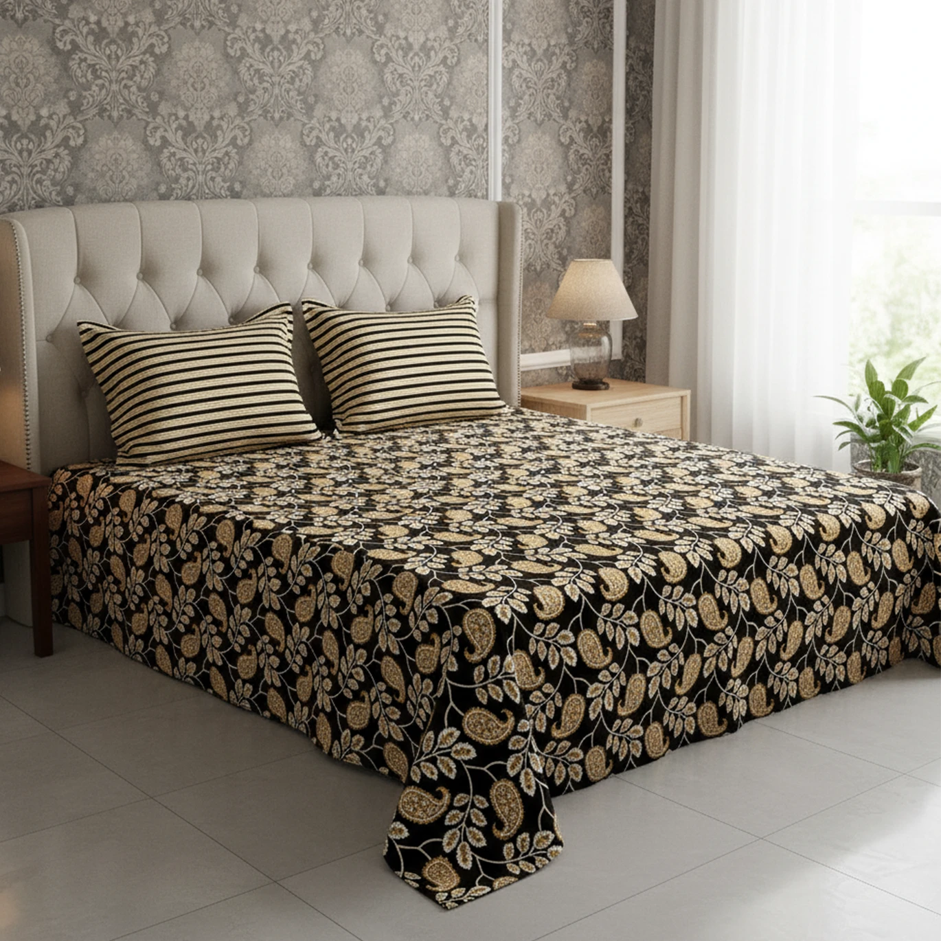 Xara Bed Sheet Set - 8931-32