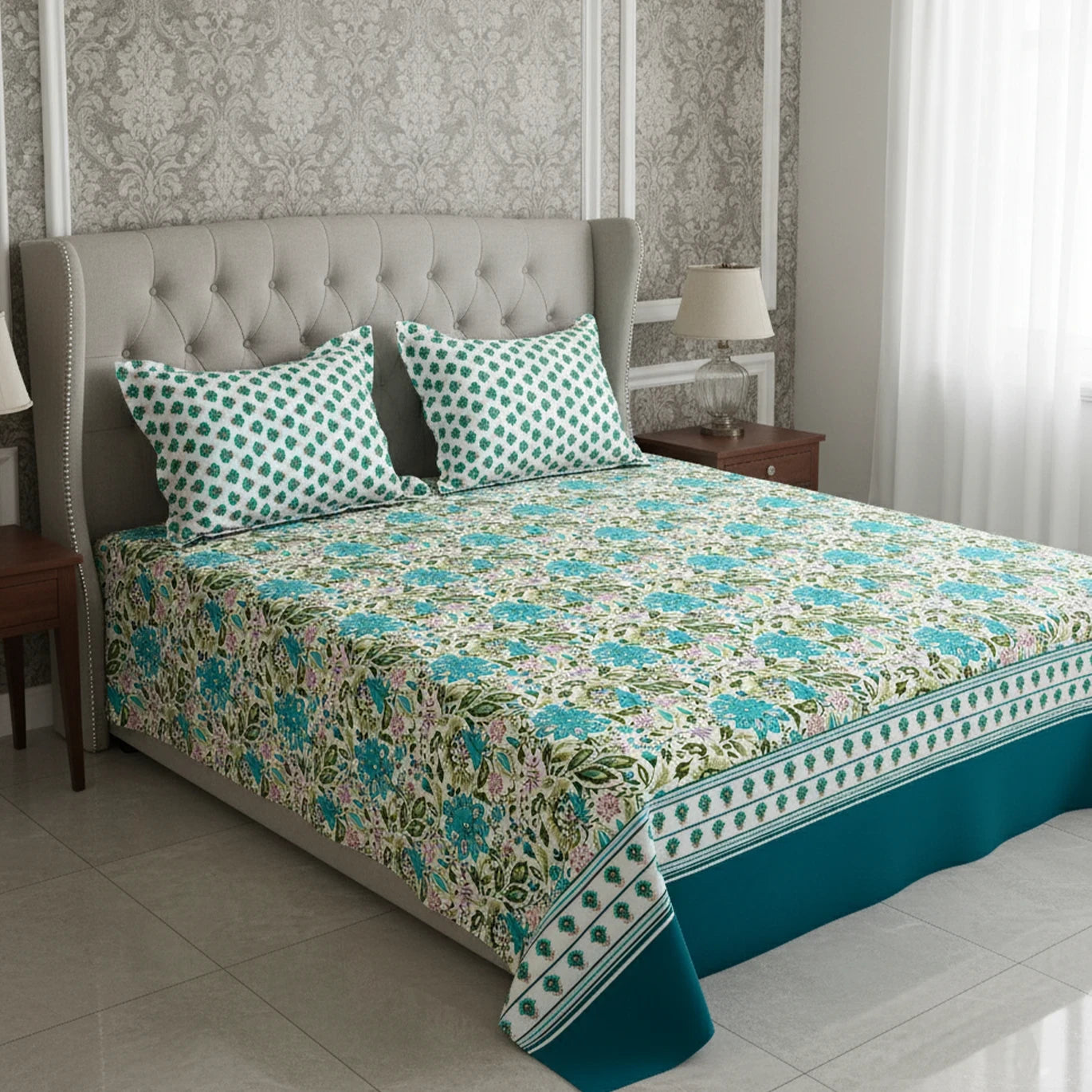 Xara Bed Sheet Set - 8974-75