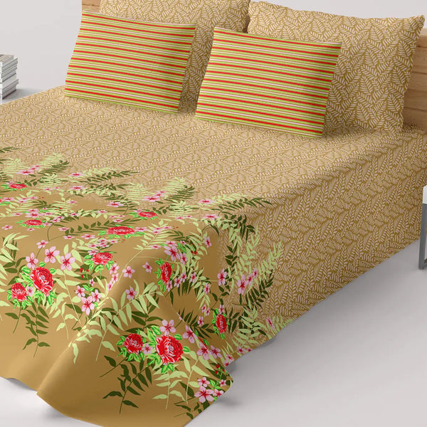 AUTUMN FLORAL XARA BED SHEET SET