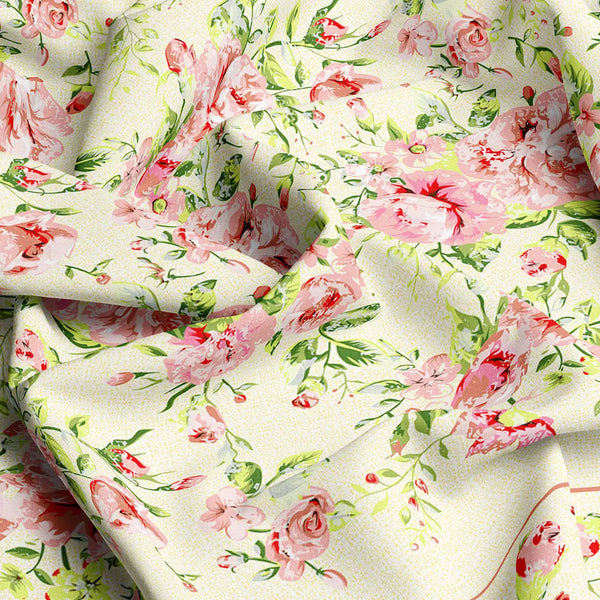 PETALS HAVEN Xara Fitted Bed Sheet Set