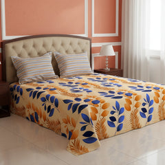 TROPICAL PRINT XARA BED SHEET SET