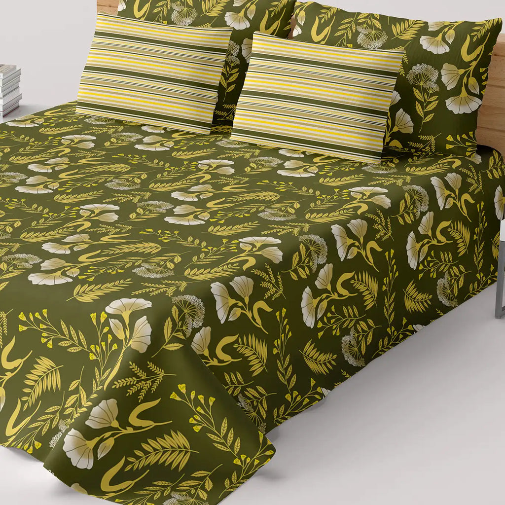 LEAF HARMONY XARA BED SHEET SET