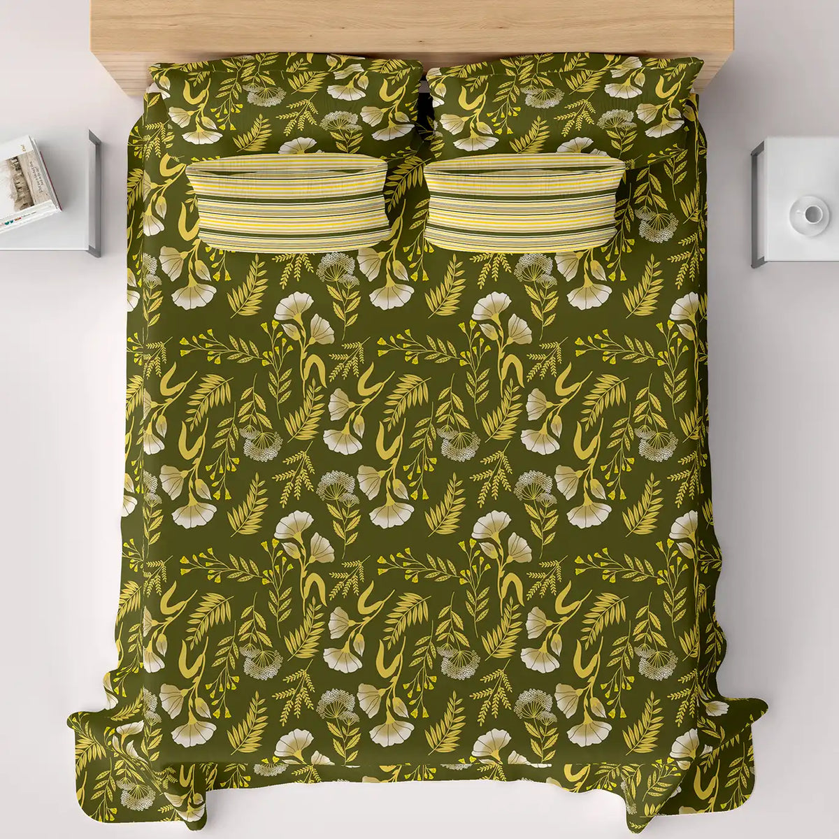 LEAF HARMONY XARA BED SHEET SET