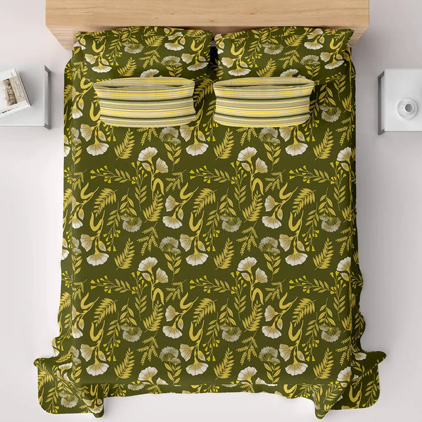LEAF HARMONY XARA BED SHEET SET