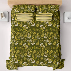 Bedsheet set with 4 pillowcases 9107