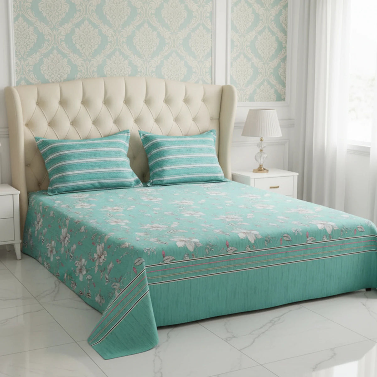 FLORAL RETREAT XARA BED SHEET SET
