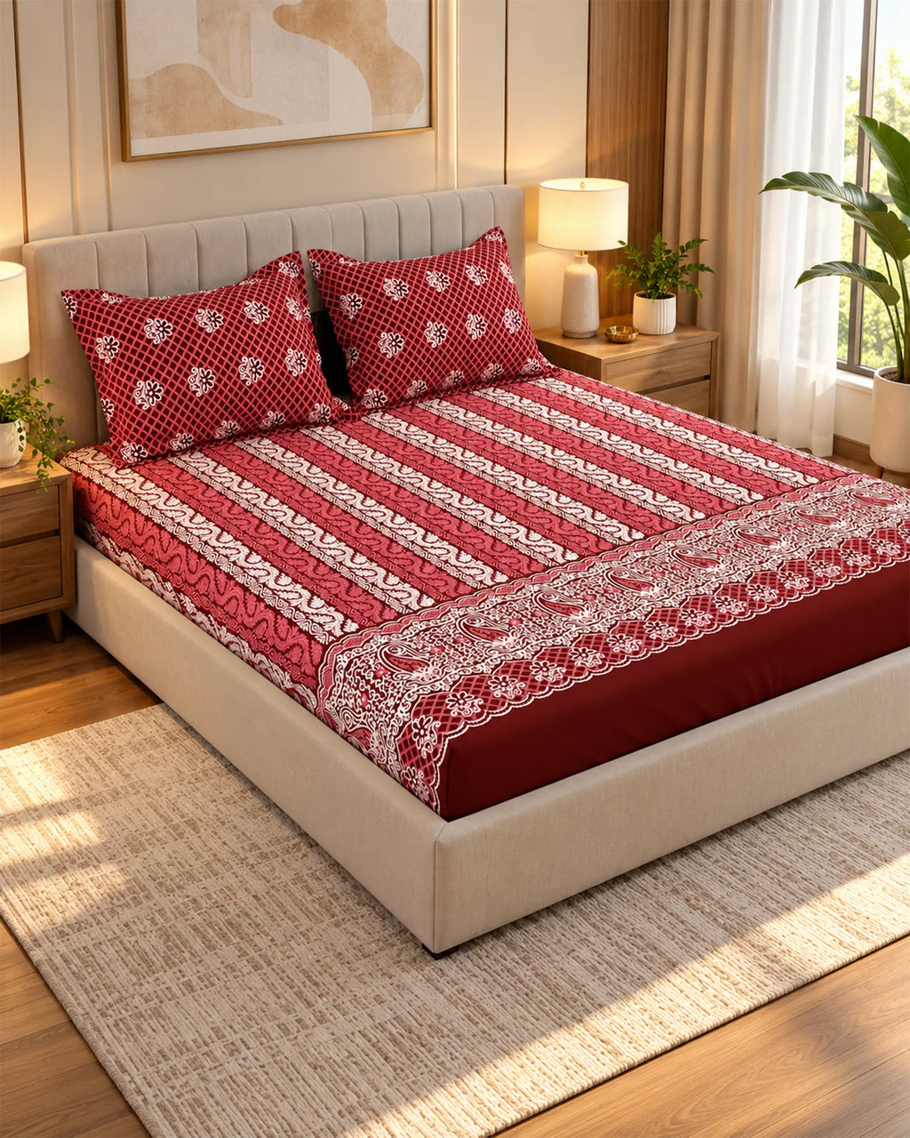 Xara Fitted Bed Sheet Set 9204-05