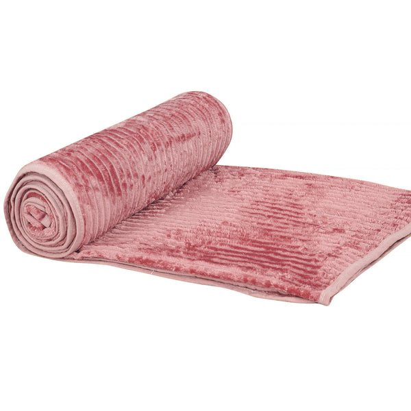 Linning Fleece Blanket (Baby Pink)