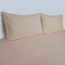 RHS L-Peach Stripe Micro Cotton Sheet Set