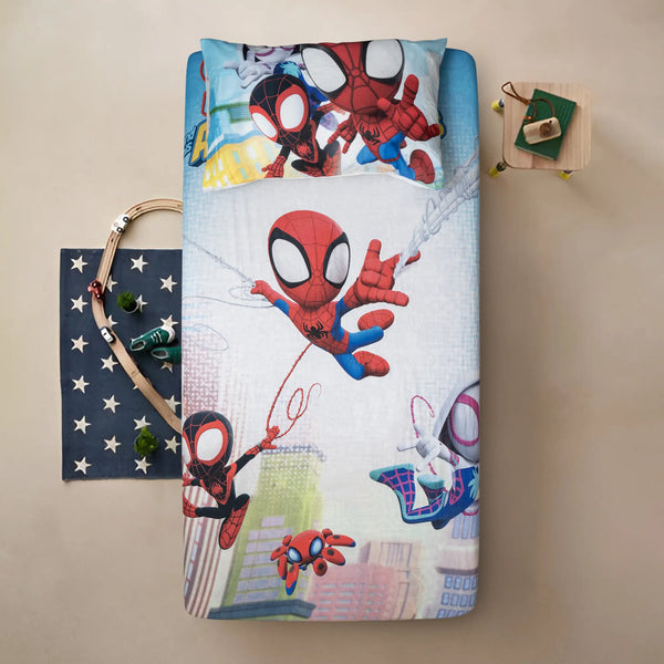 Spider man - Kids Fitted Bedsheet
