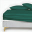 EMERALD GREEN SILK BED SHEET