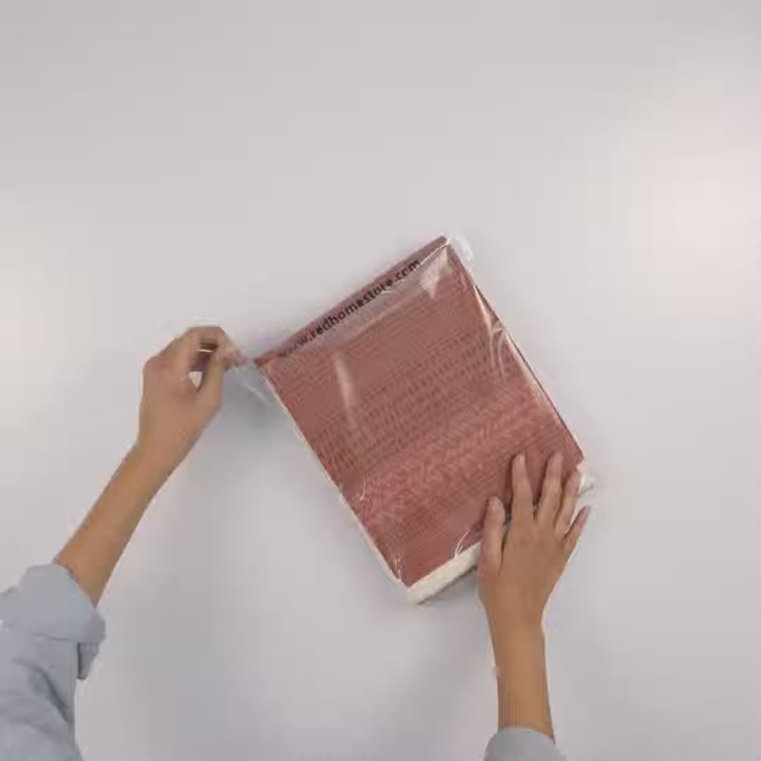 Terracotta Cotton Percale Bed Sheet
