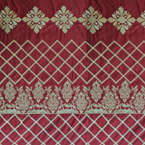 RHS 5 pcs Embroidered Bedsheet Set (Red)