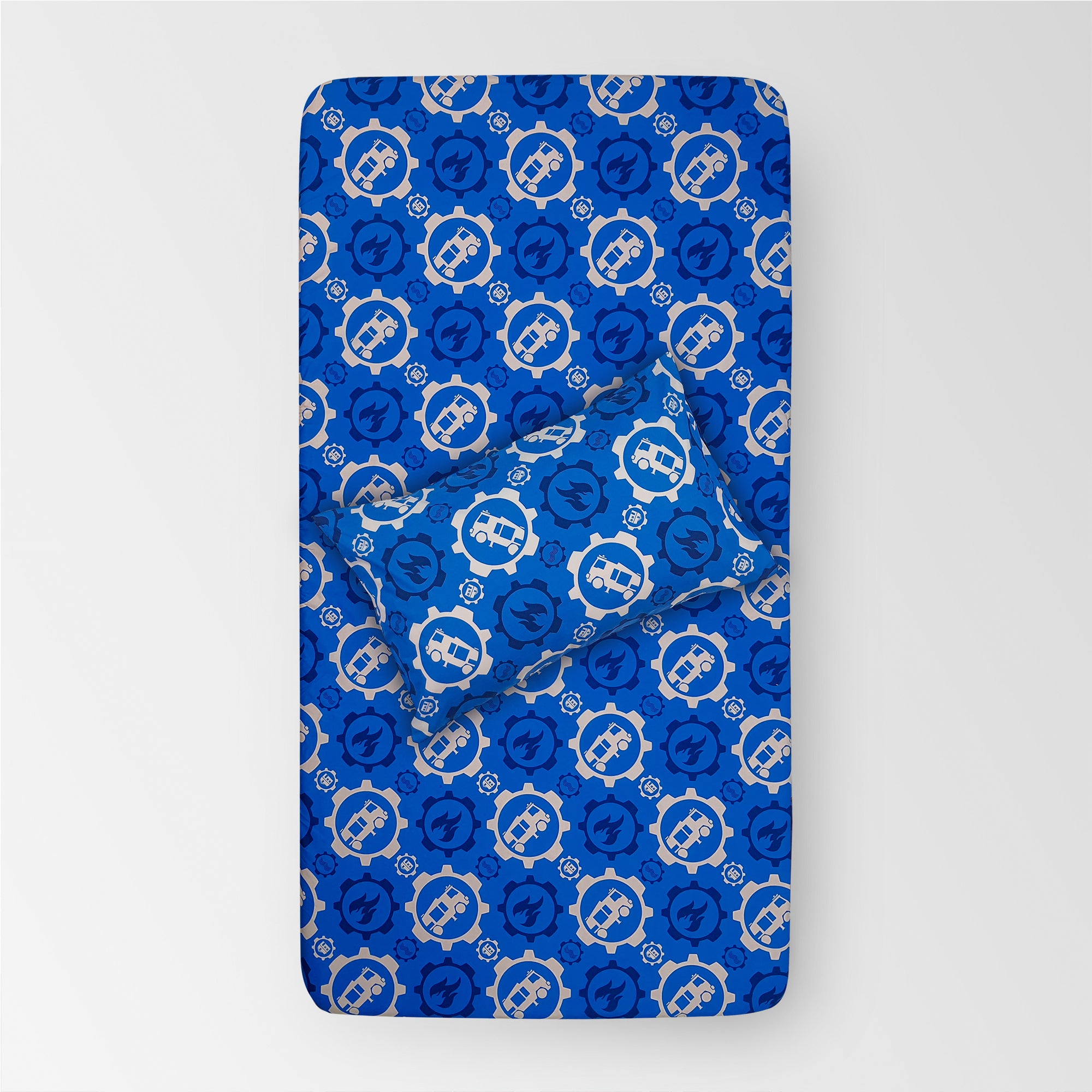 Cotton Kids Fitted bedsheet (Truck)