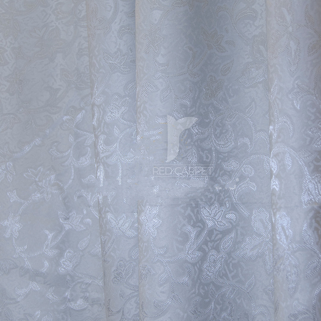 Self jacquard curtains panel (Grey)