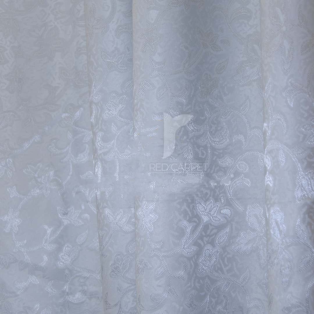 Self jacquard curtains panel (Grey)