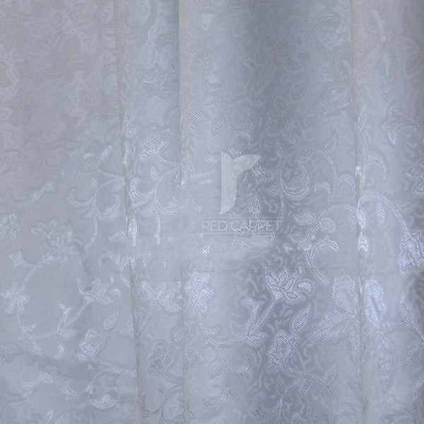Self jacquard curtains panel (Grey)