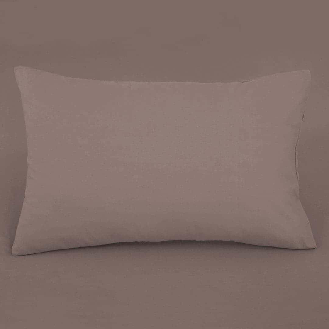 Luxury Cotton Dyed Bedsheet (Sand)