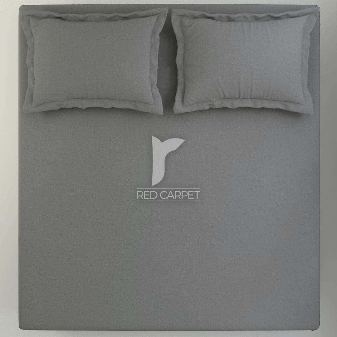 Quiet Grey Cotton Satin