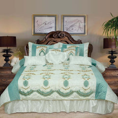 Redcarpet 9 pcs silk organza bridal set (offwhite/feorzi)