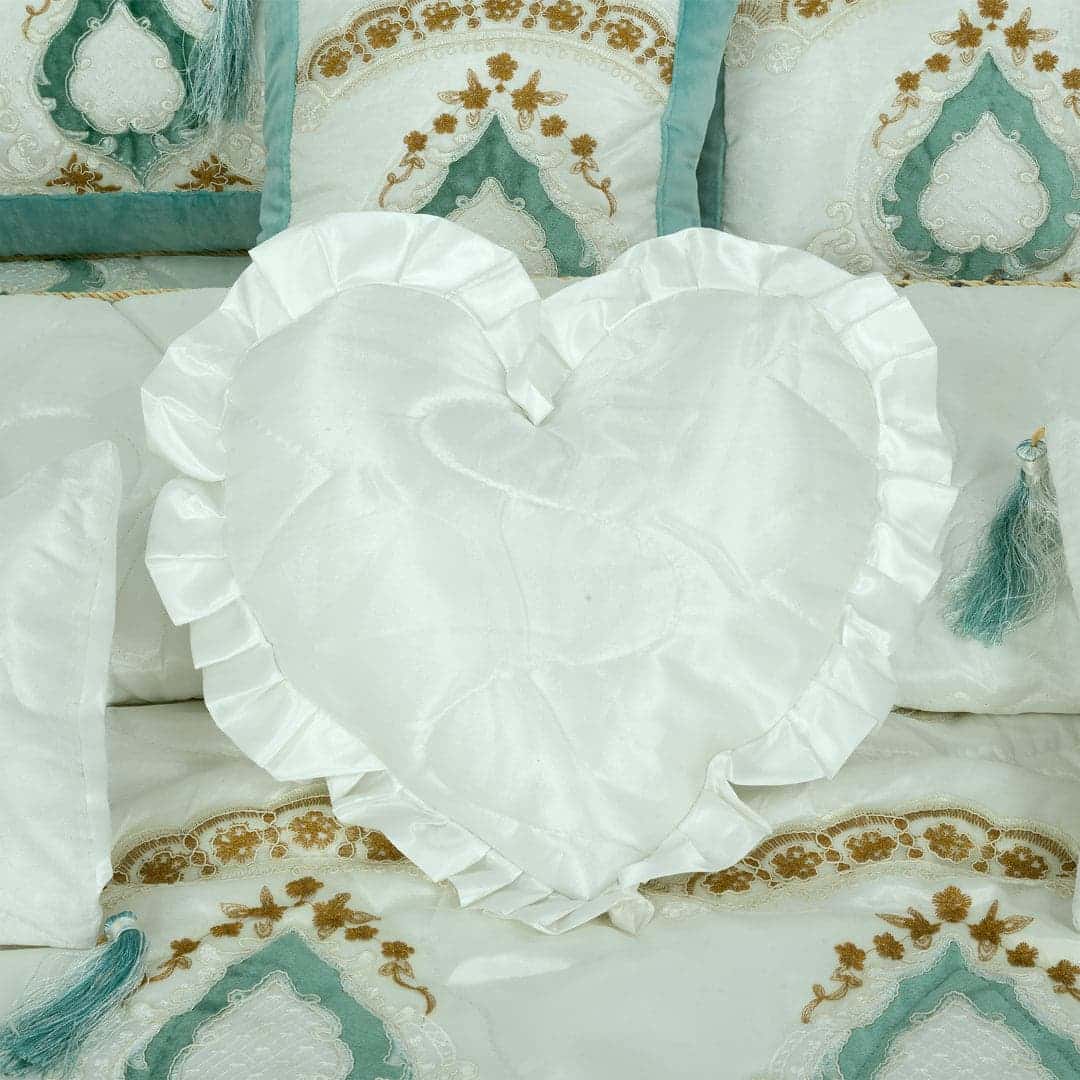 RHS 9 pcs silk organza bridal set (offwhite/feorzi)