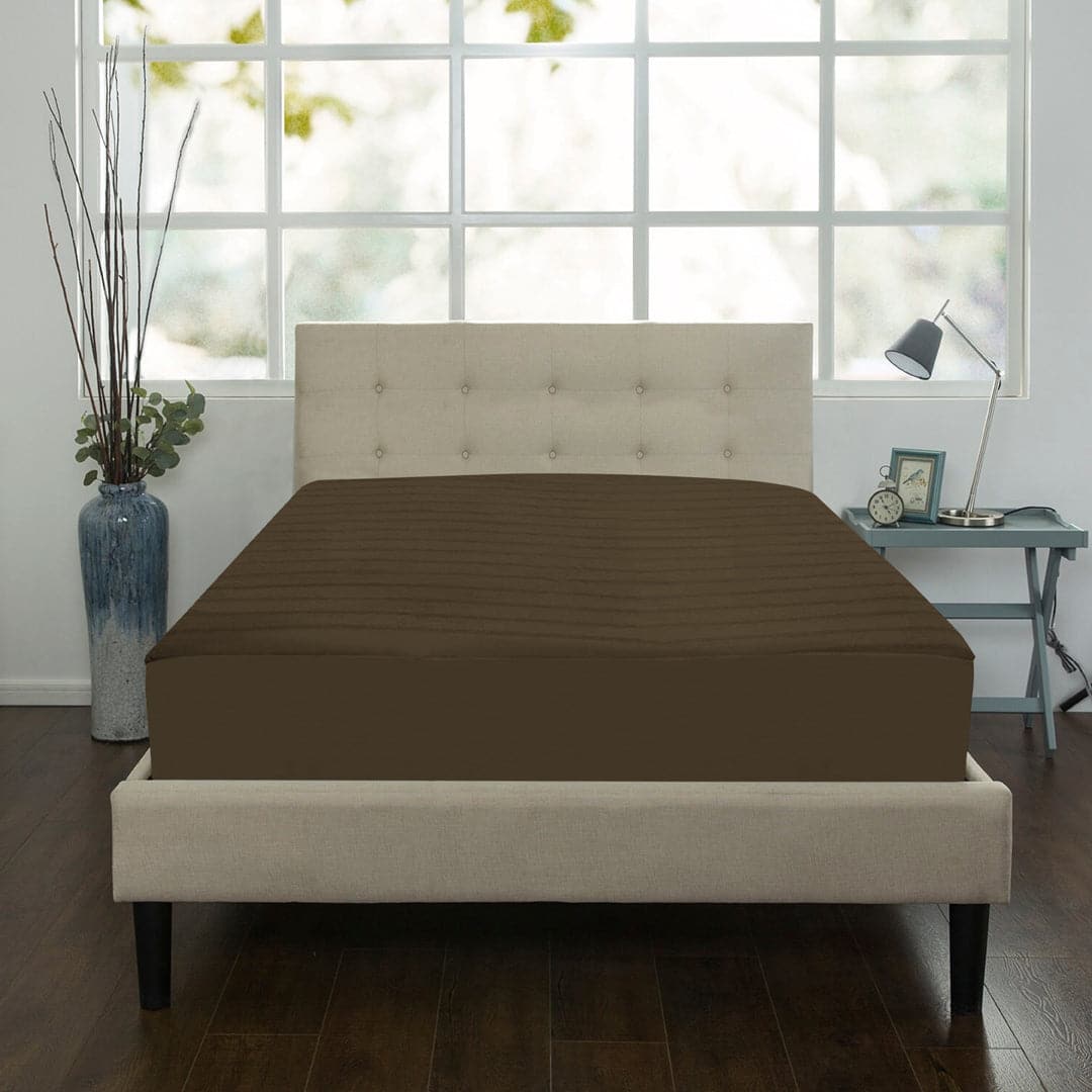 Water Proof Bed Cover (Brown)