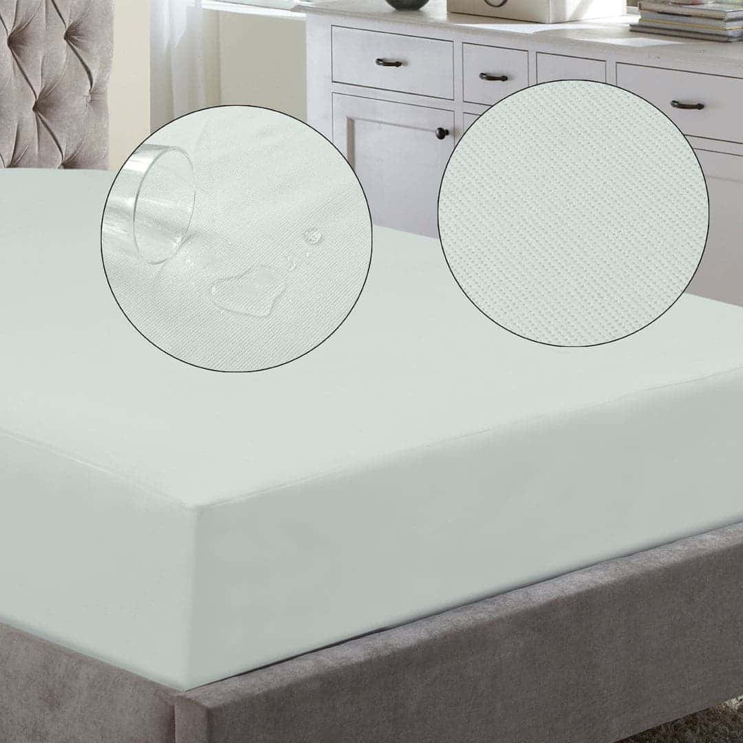 Water Proof Mattress Protector (White)