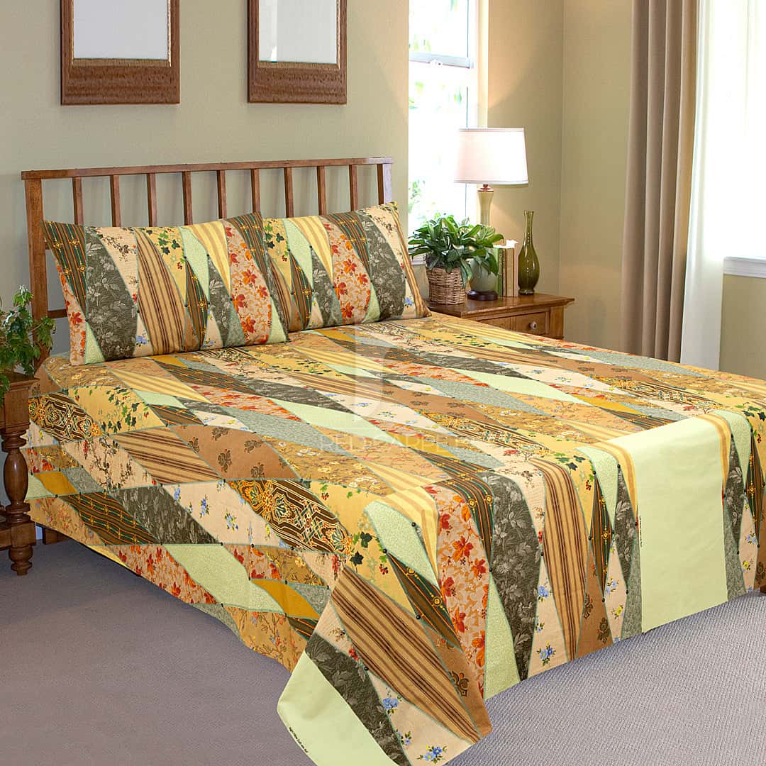 Luxury Cotton bedsheet (2403-6)