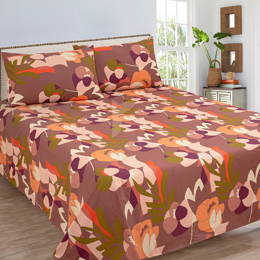 Luxury Cotton bedsheet (2403-7)