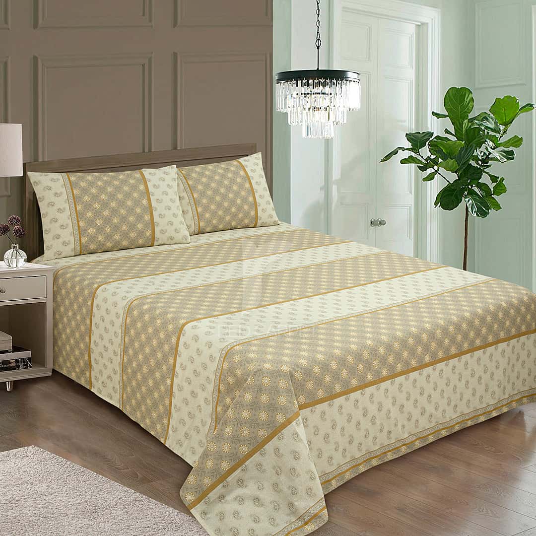 Luxury Cotton bedsheet (2403-5)